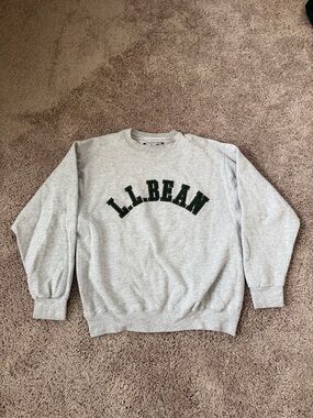 Vintage USA Made L.L.Bean X Russell Athletic LOGO sweatshirt medium